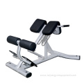 Adjustable roman chair back extension bench machine